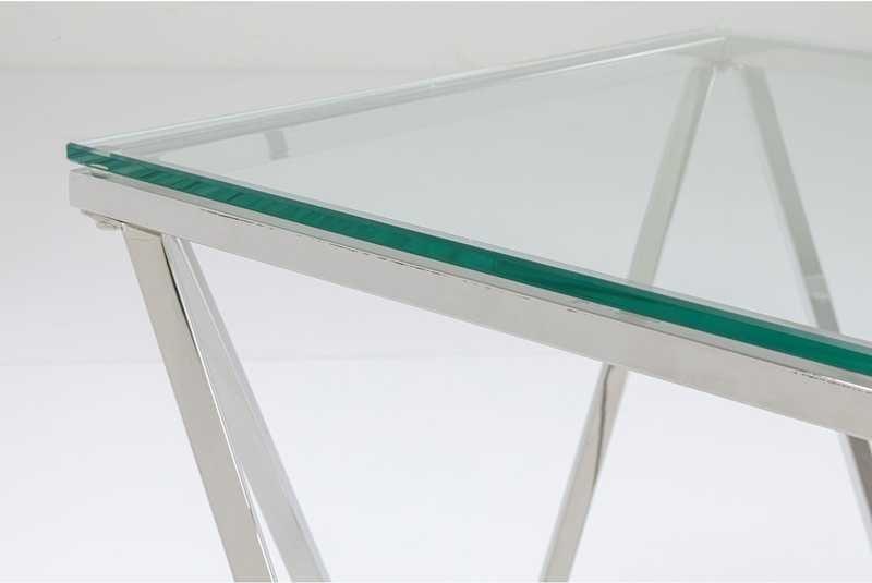 KARE Design Table d'appoint Cristallo 50x50cm  