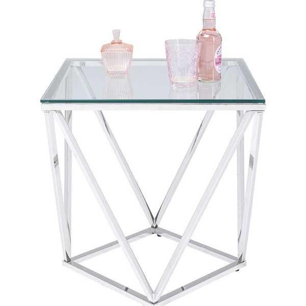 KARE Design Table d'appoint Cristallo 50x50cm  