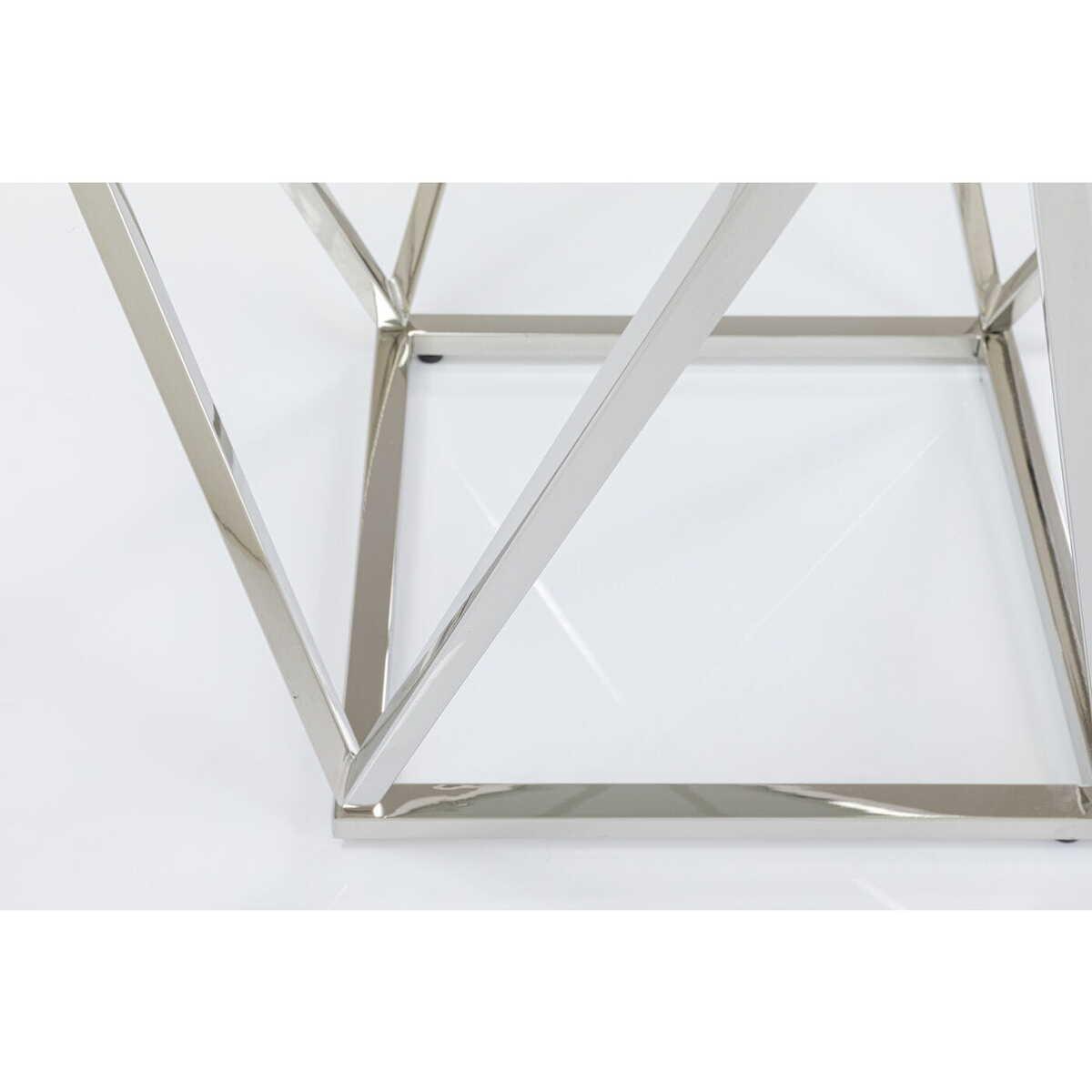 KARE Design Table d&#039;appoint Cristallo 50x50cm  