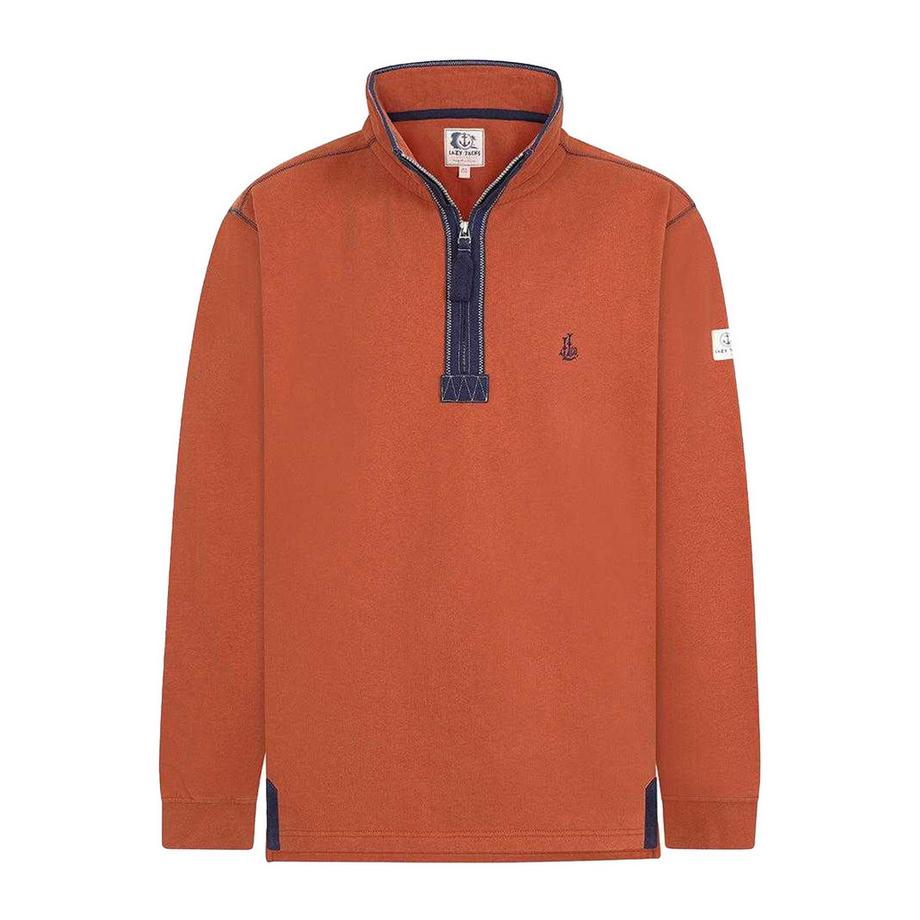 Sweatshirt  ,  mit kurzem Reißverschluss