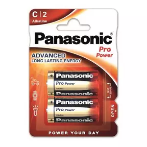 Packung mit 2 Panasonic Pro Power LR14 Typ C Batterien