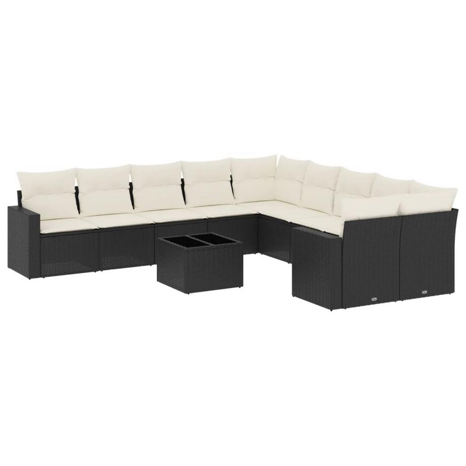 set divano da giardino Polirattan