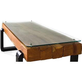 mutoni Table basse bois recyclé marron 120  