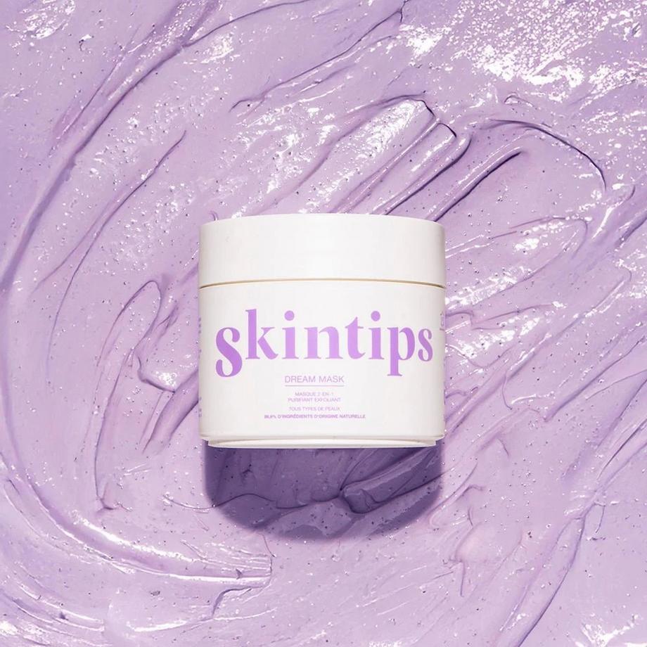 SKINTIPS  DREAM MASK 2-in-1-Maske: reinigend und peelend 