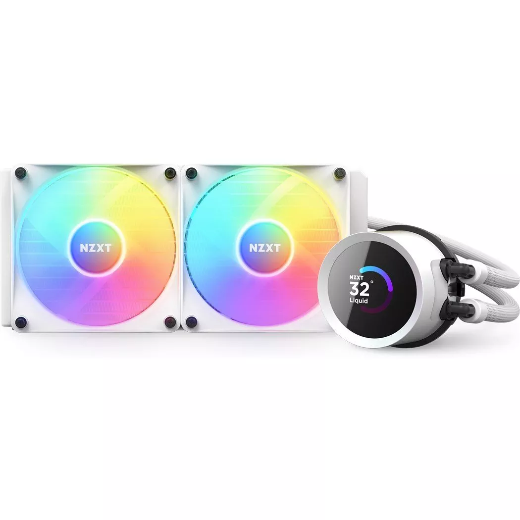 NZXT - Kraken 240 RGB - weiss, Blanco, 120X120X25M