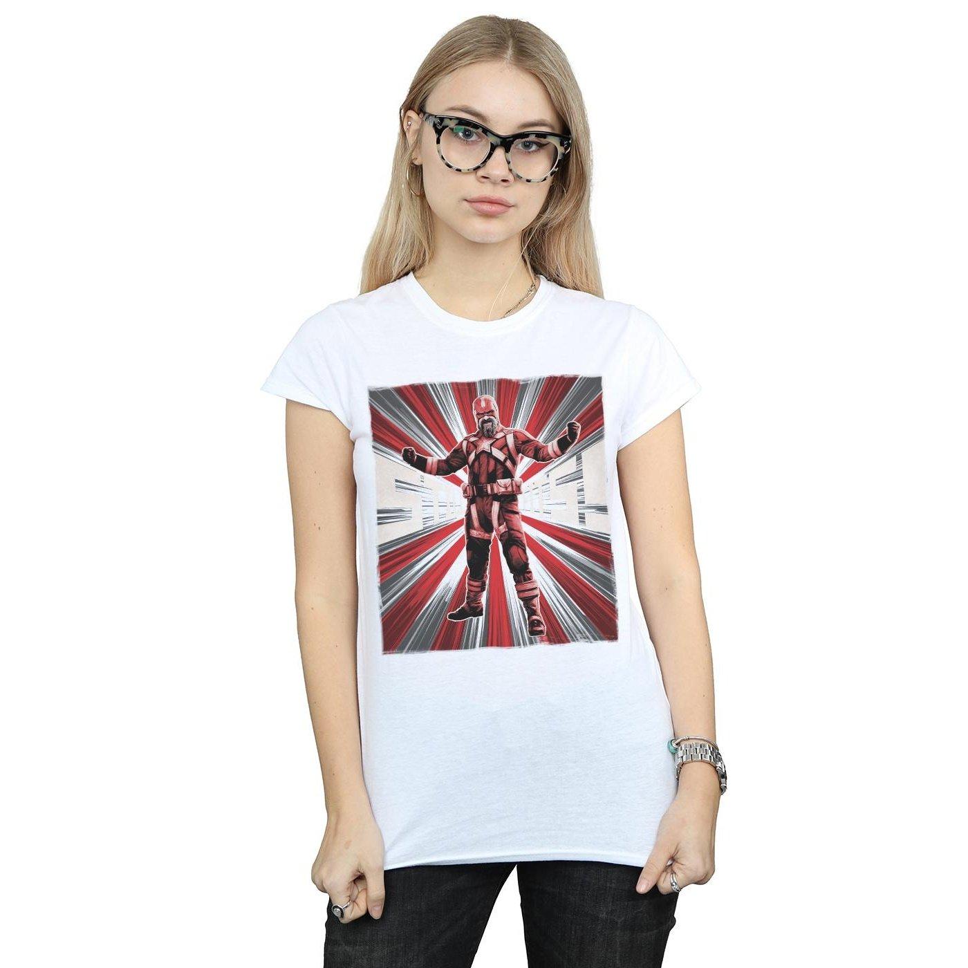 MARVEL  Tshirt RED SPARROW FITS 