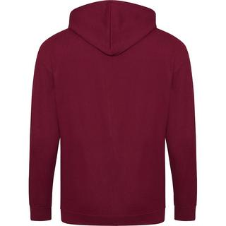 AWDis  Sweatshirt à capuche et fermeture zippée 