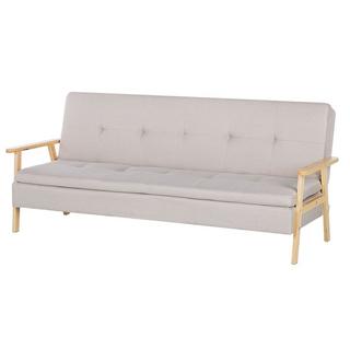 Beliani Schlafsofa aus Polyester Retro TJORN  