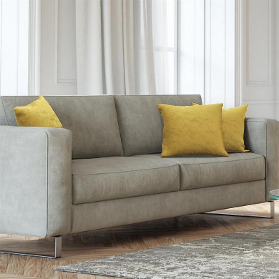 Intirilife 2x Housse de Coussin en Velours  