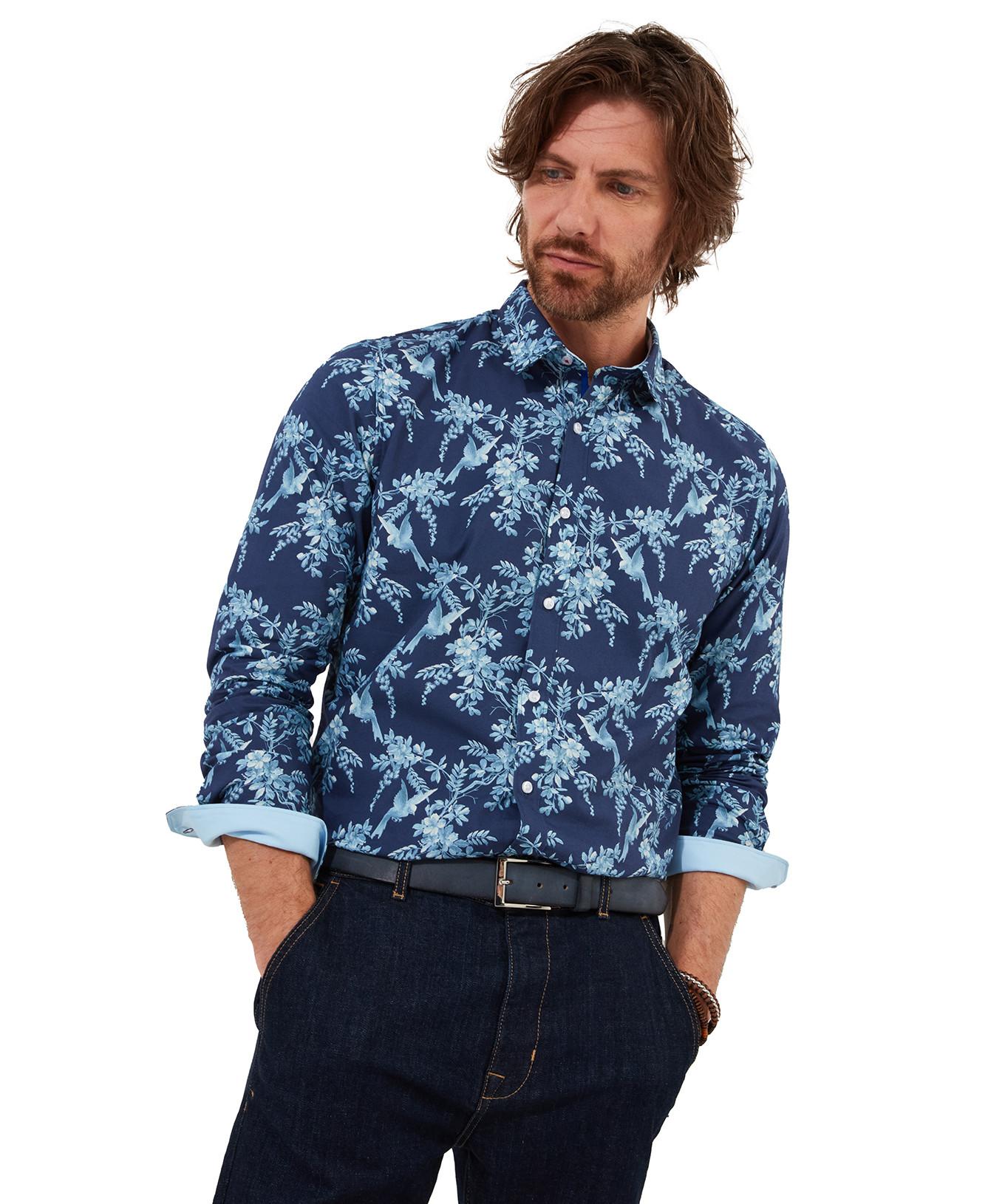 Joe Browns  Chemise Manches Longues Imprimé Oiseau 