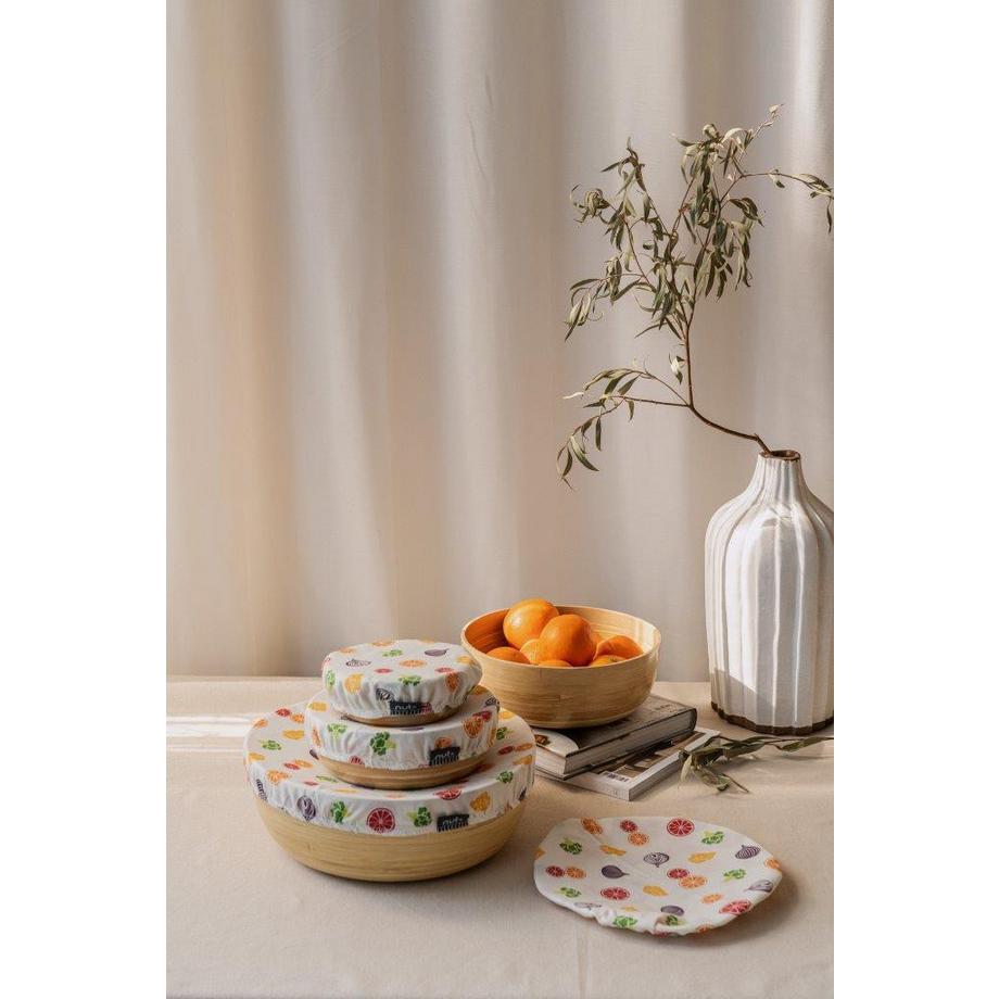 Nuts Innovations  Bowl Cover Gemüse assortiert 3er Set 