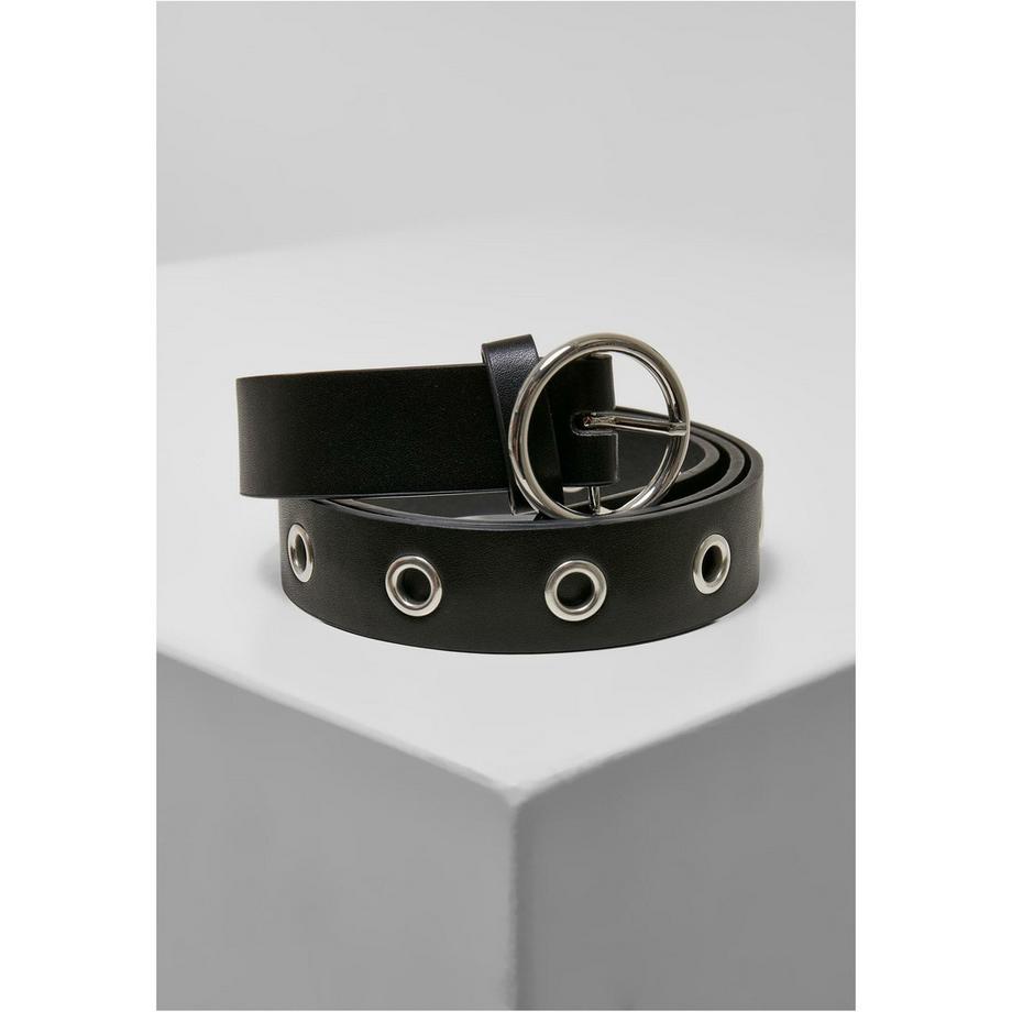 URBAN CLASSICS Ceinture à Œillets en Similicuir Set  
