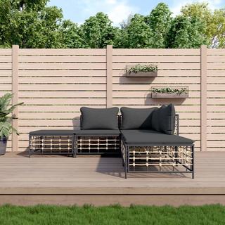 VidaXL Garten lounge set poly-rattan  