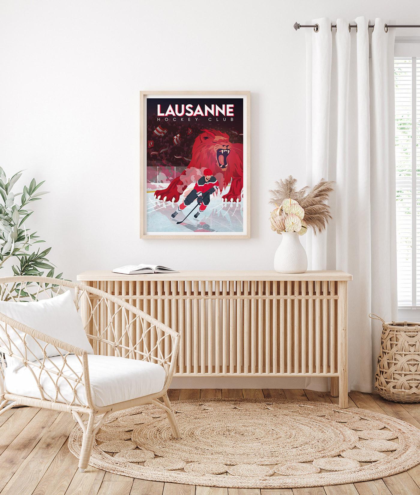La-Jonx Lausanne Hockey Club - Poster  