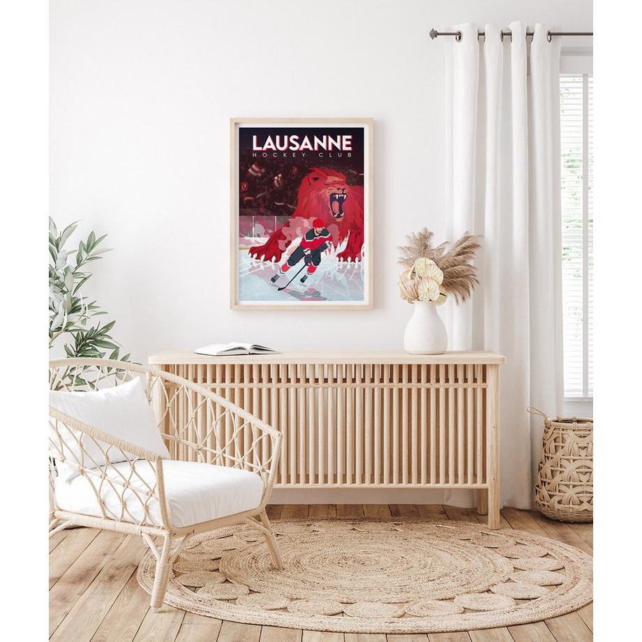 La-Jonx Lausanne Hockey Club - Poster  