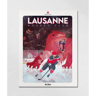 La-Jonx Lausanne Hockey Club - Poster  