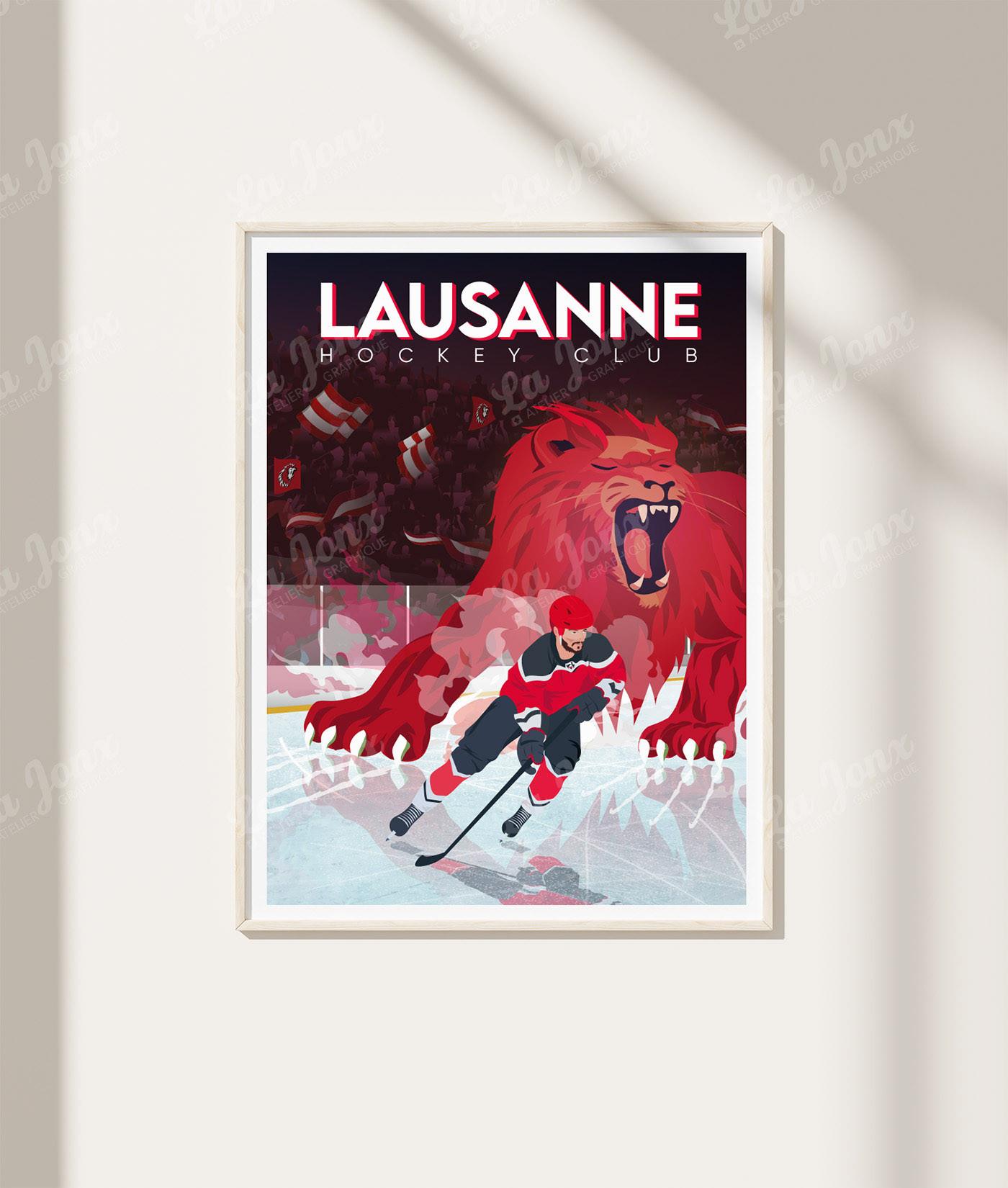 La-Jonx Lausanne Hockey Club - Poster  