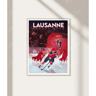 La-Jonx Lausanne Hockey Club - Poster  