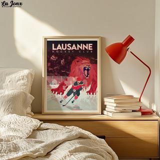 La-Jonx Lausanne Hockey Club - Poster  