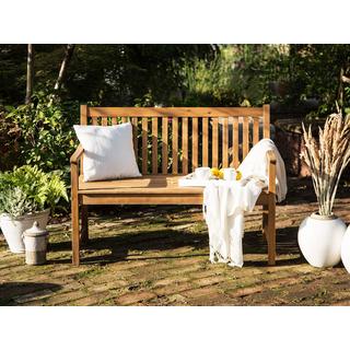 Beliani Panchina da giardino en Legno d'acacia certificato FSC® Classico VIVARA  