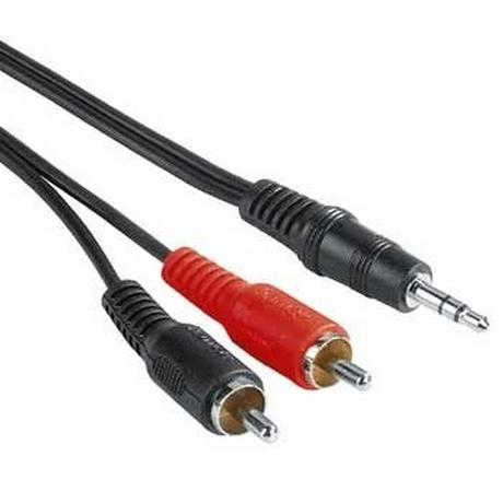 hama  Hama 30456 câble audio 5 m 3,5mm RCA Noir 