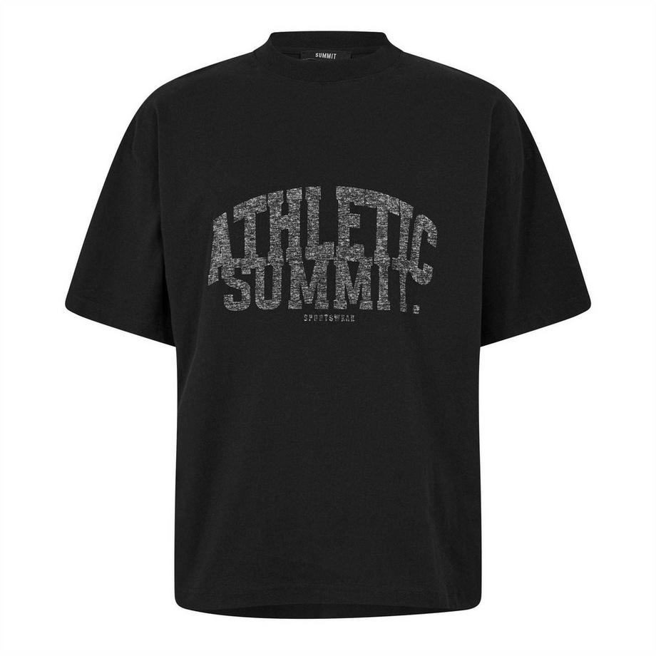 Maglietta Atletico Oversize Stampa Grafica