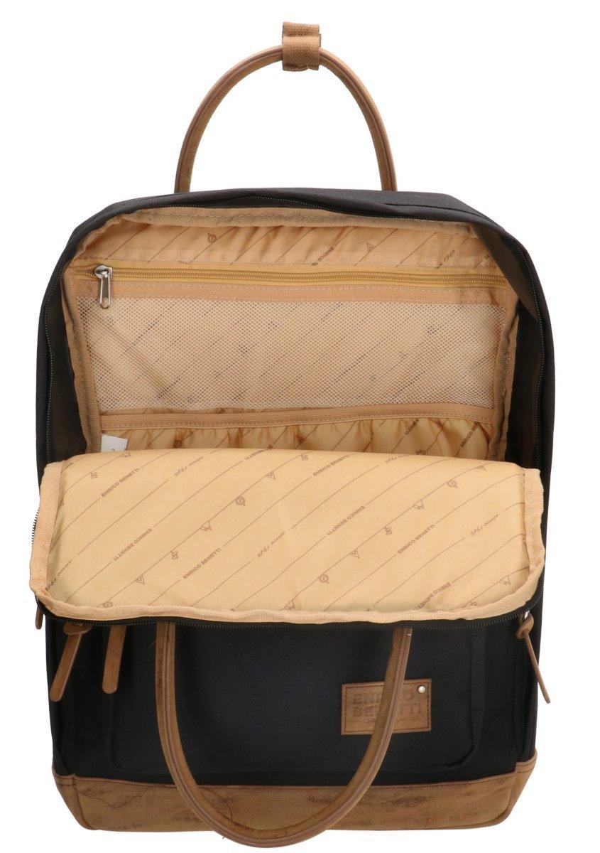 Enrico Benetti Santiago 17 Rucksack Schwarz  