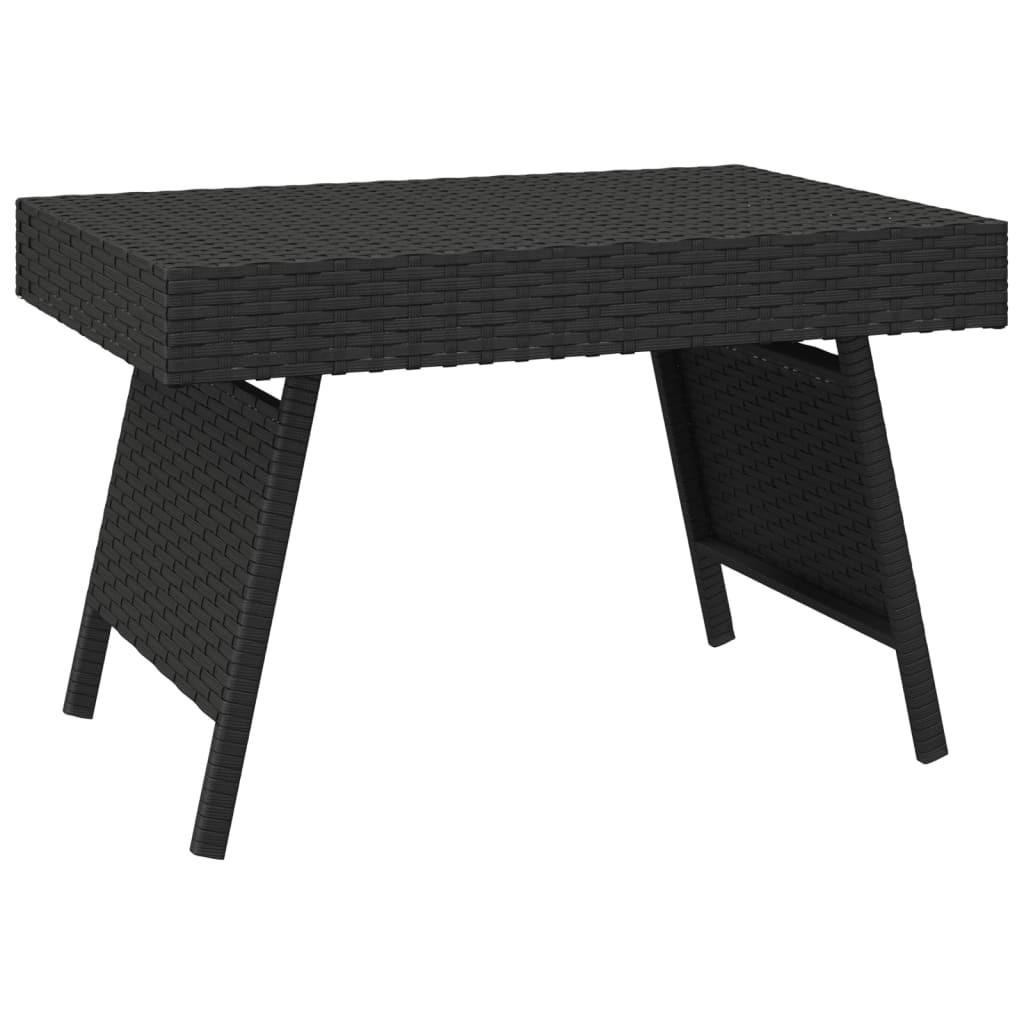 VidaXL Table d'appoint rotin synthétique  