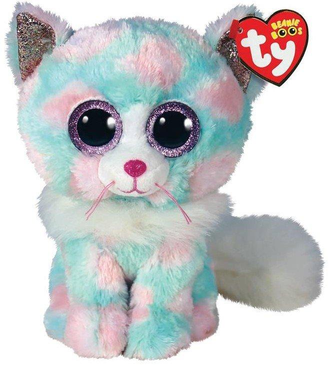 Ty Glubschi  Ty Beanie Boo's chat en peluche Opal - 15 cm 