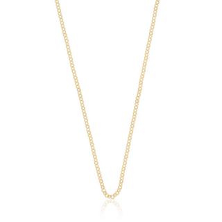 MUAU Schmuck  Collier Erbs Gelbgold 750, 2.4mm, 42cm 
