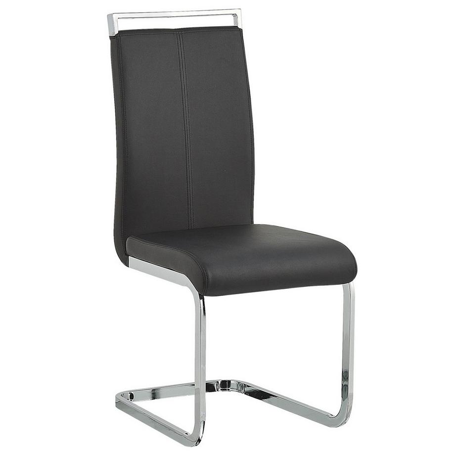 Beliani Set di 2 sedie da pranzo en Pelle sintetica  GREEDIN  