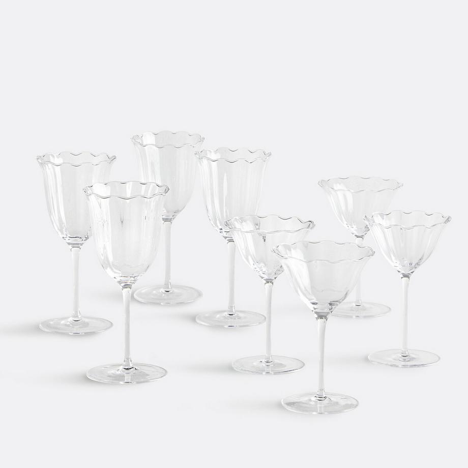 La Redoute Intérieurs Lot de 4 verres à pied  
