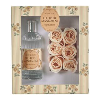 Mathilde M Eau de Toilette 100 ml und Duftseife Rosen - Fleur de Mandarine  