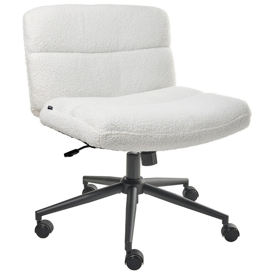 Beliani Chaise de bureau en Bouclé  CATLIN  