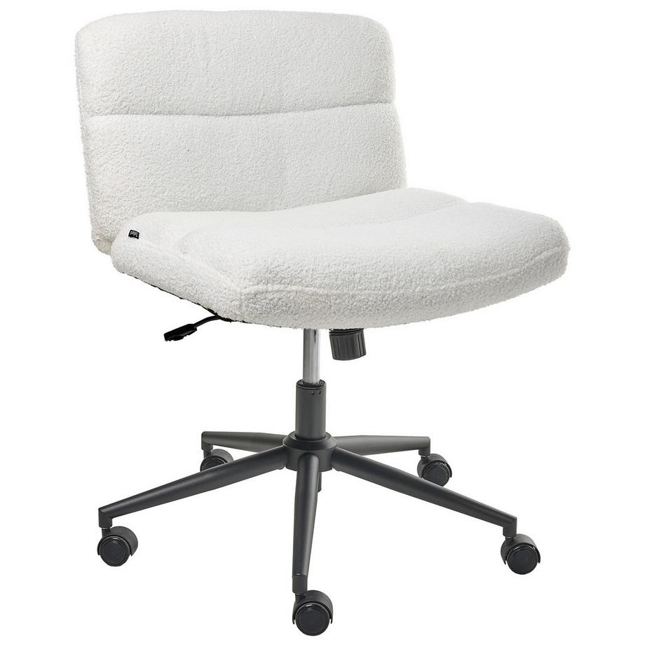Beliani Chaise de bureau en Bouclé  CATLIN  