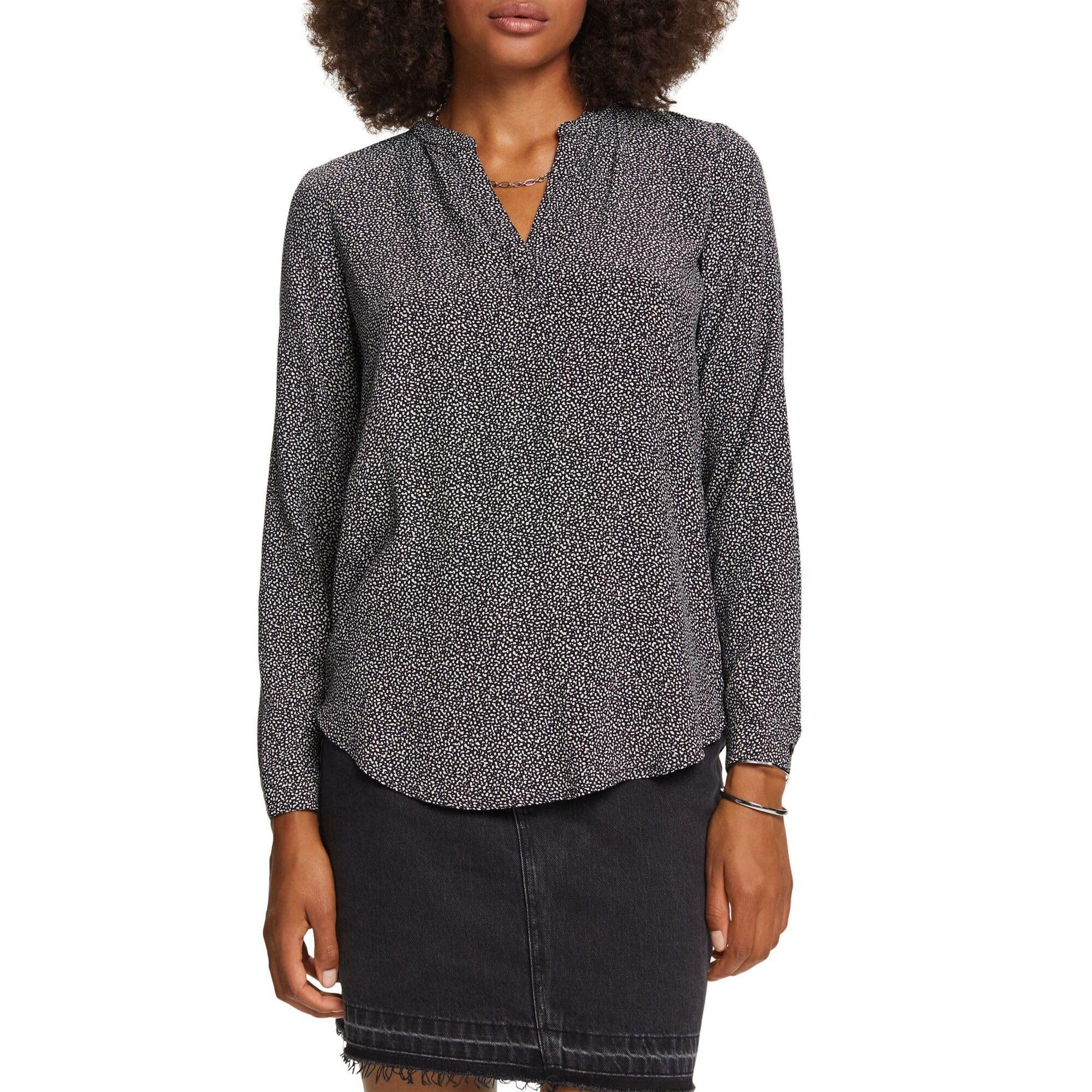 ESPRIT Lenzing Ecovero Blouse à Motif All-Over  