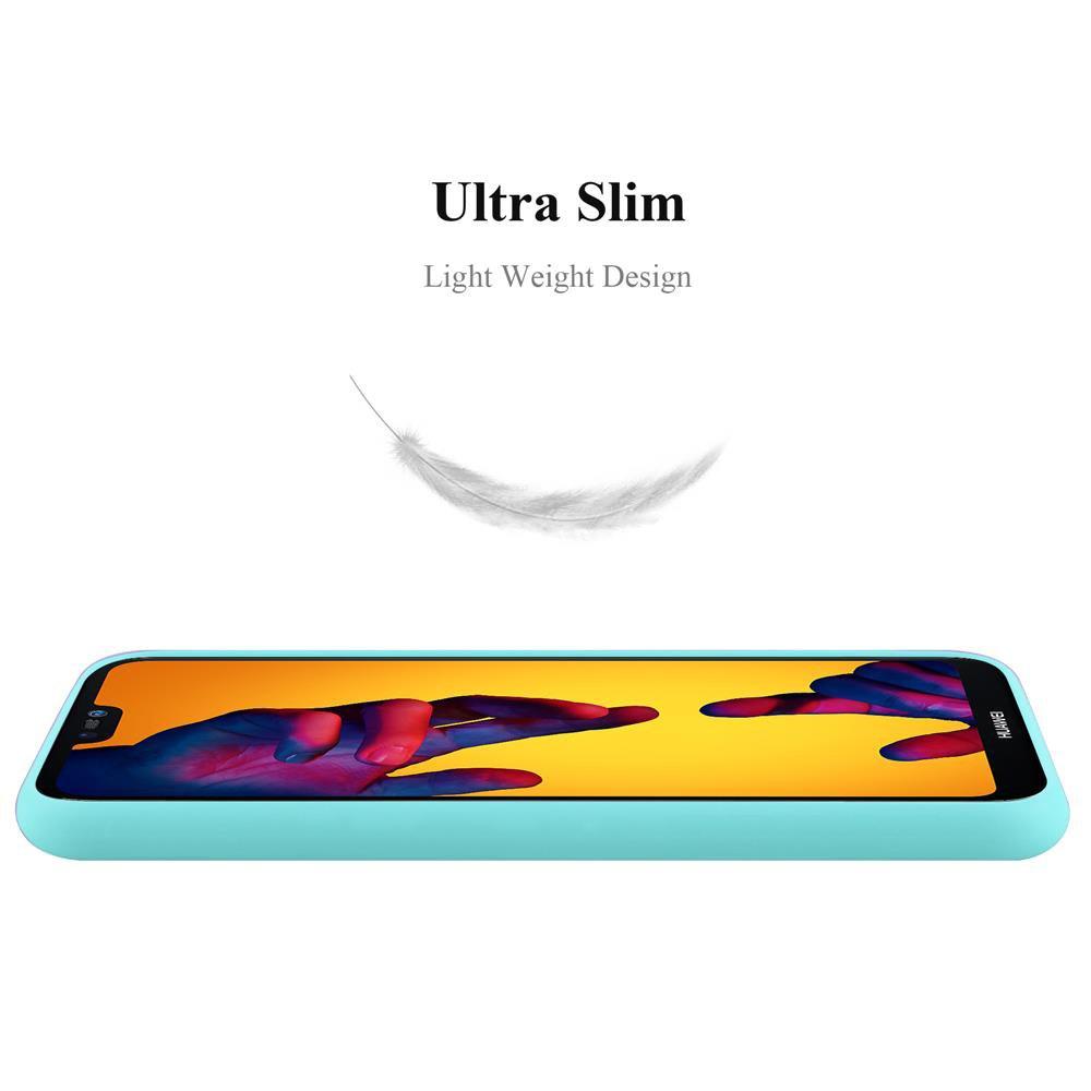 Cadorabo  Housse compatible avec Huawei P20 LITE 2018 / NOVA 3E - Coque de protection en silicone TPU flexible 