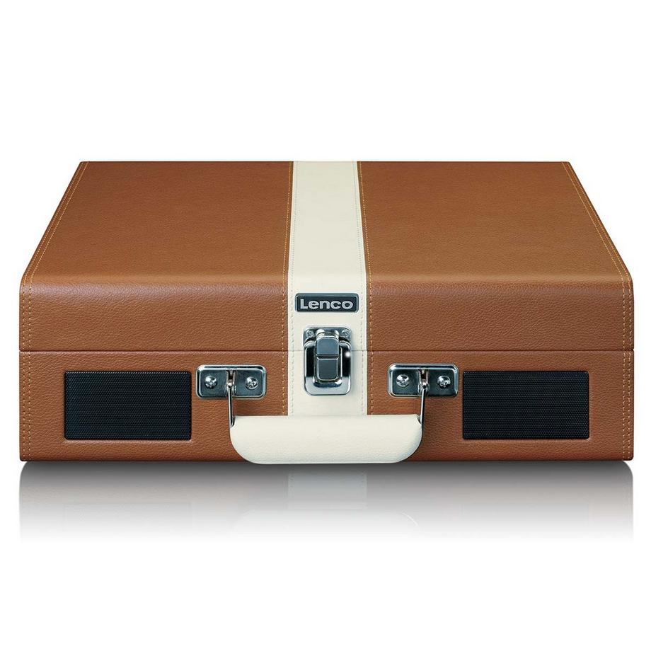 Lenco  Giradischi a valigia con batteria ricaricabile Bluetooth® e altoparlante 