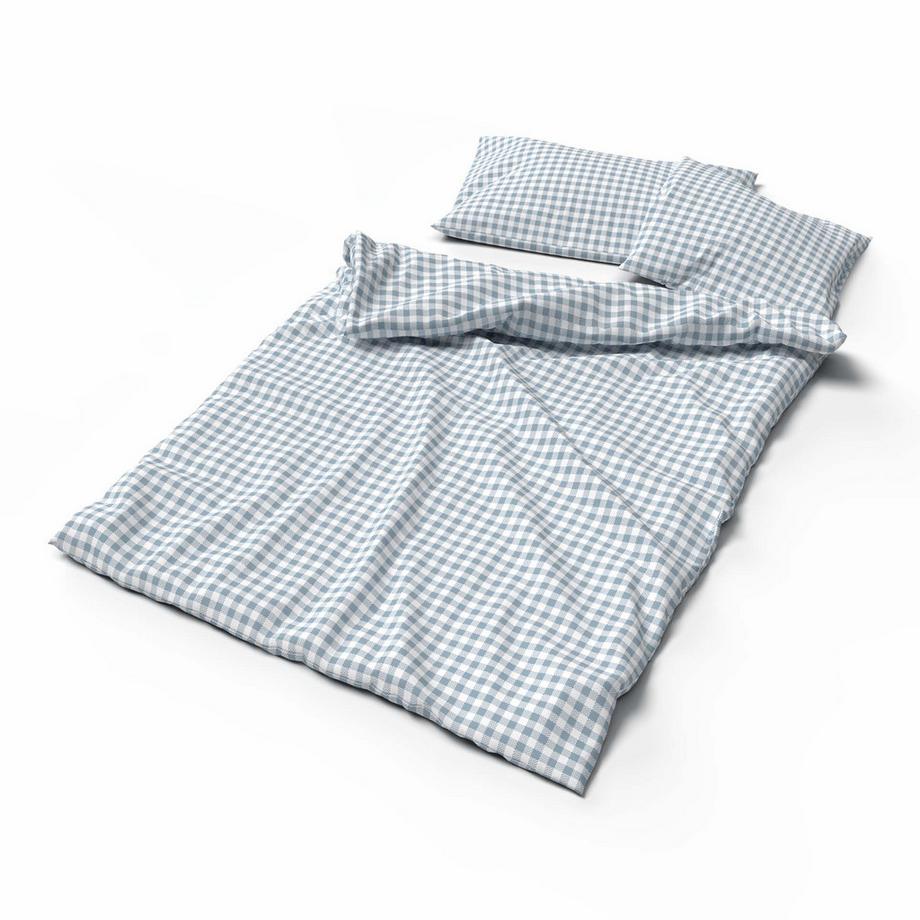 Lotus Bettwaren Lotus Kölsch Renforcé Duvetbezug Rauchblau  