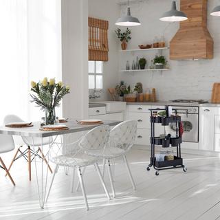 Northix Wagen mit 3 Ablagen  