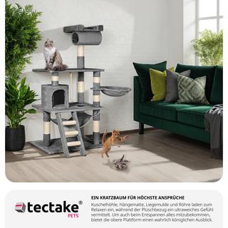 Tectake  Arbre à Chat STOKELEY 141 cm 