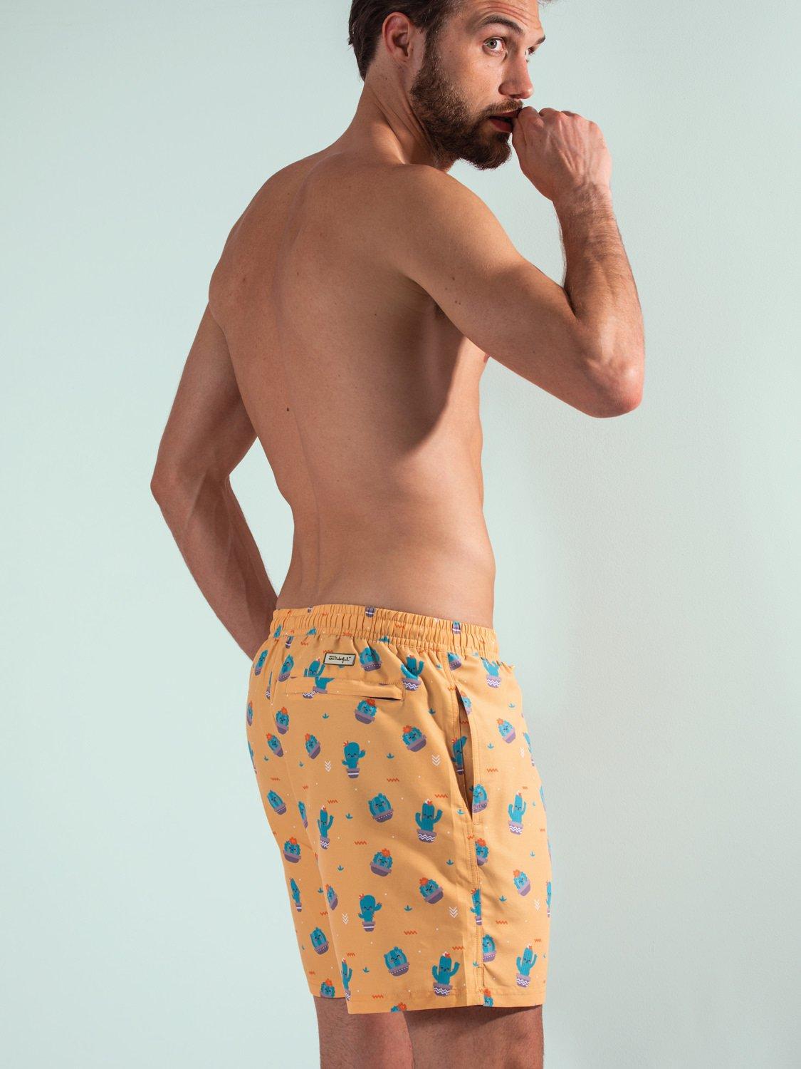 Admas  Short de bain Cactus Mr Wonderful 