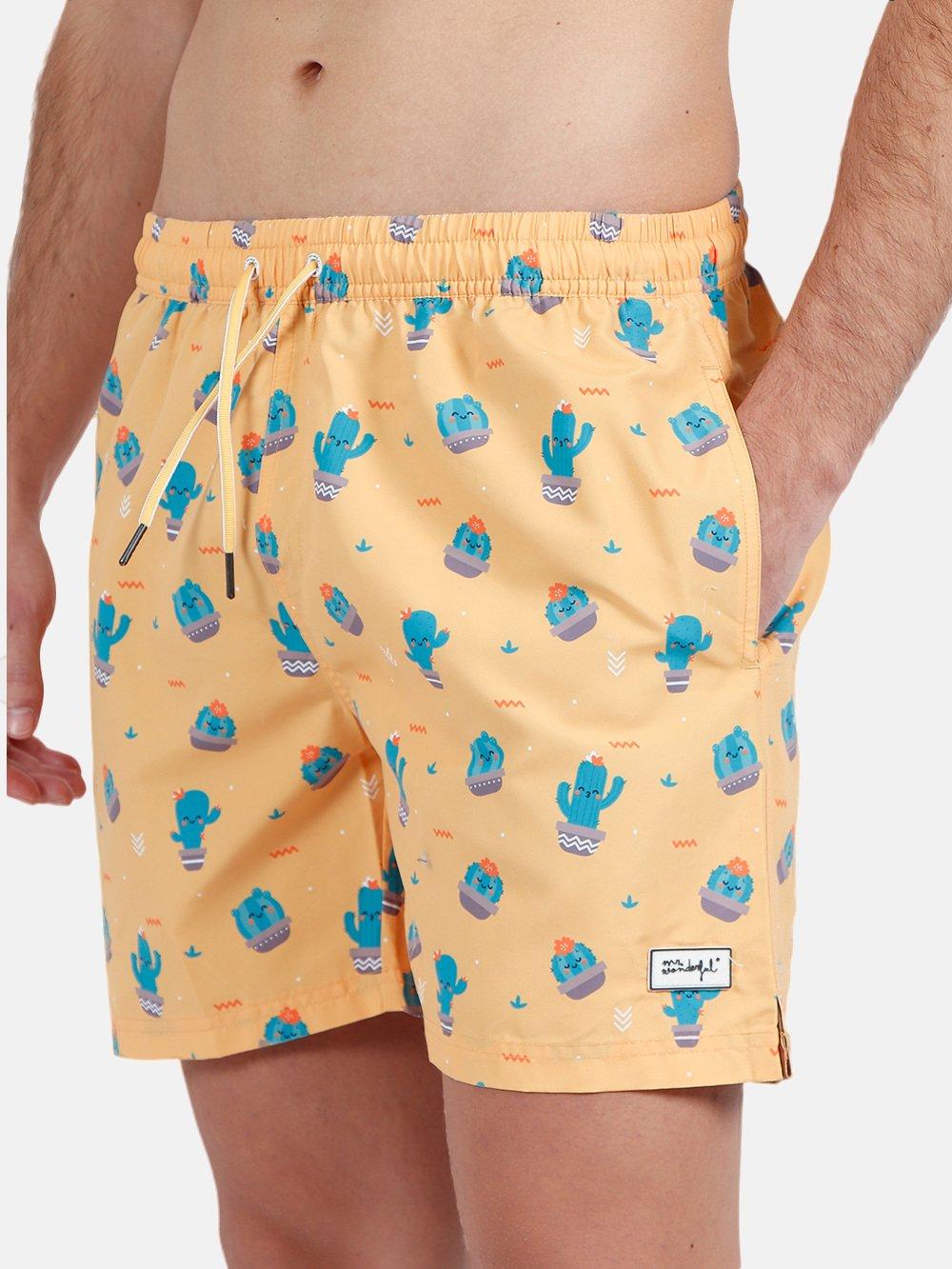 Admas  Short de bain Cactus Mr Wonderful 