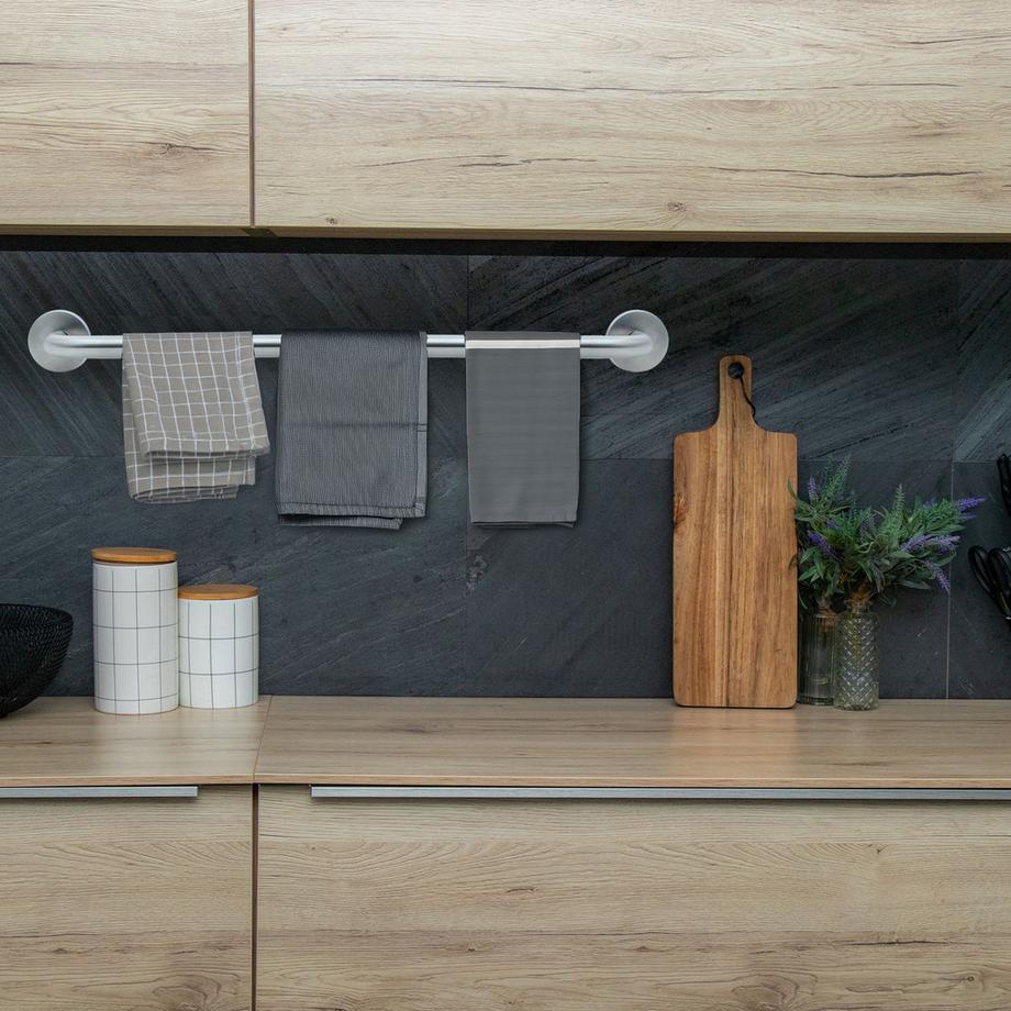 Intirilife Spazzolato portasciugamani  