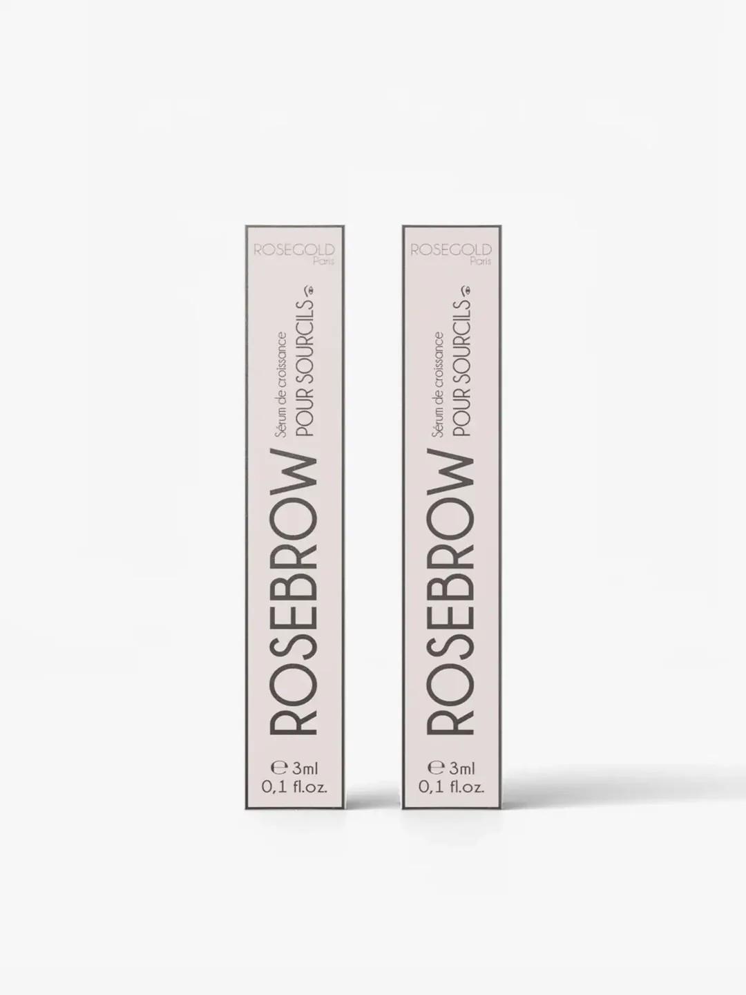 ROSEGOLD  ROSEBROW Sérum de croissance pour sourcils - 2 unités 