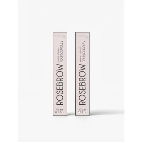 ROSEGOLD  ROSEBROW Sérum de croissance pour sourcils - 2 unités 