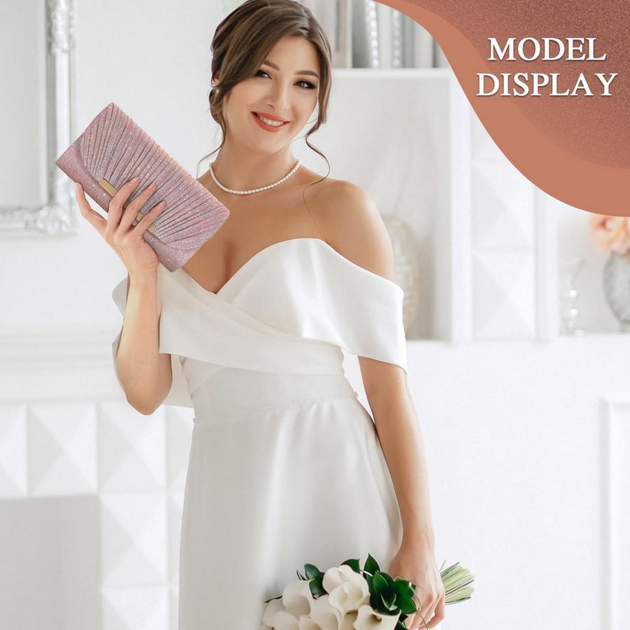 Only-bags.store Pochette de soirée mode avec chaîne  