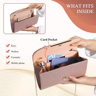 Only-bags.store Borsa a mano da sera alla moda con catena  