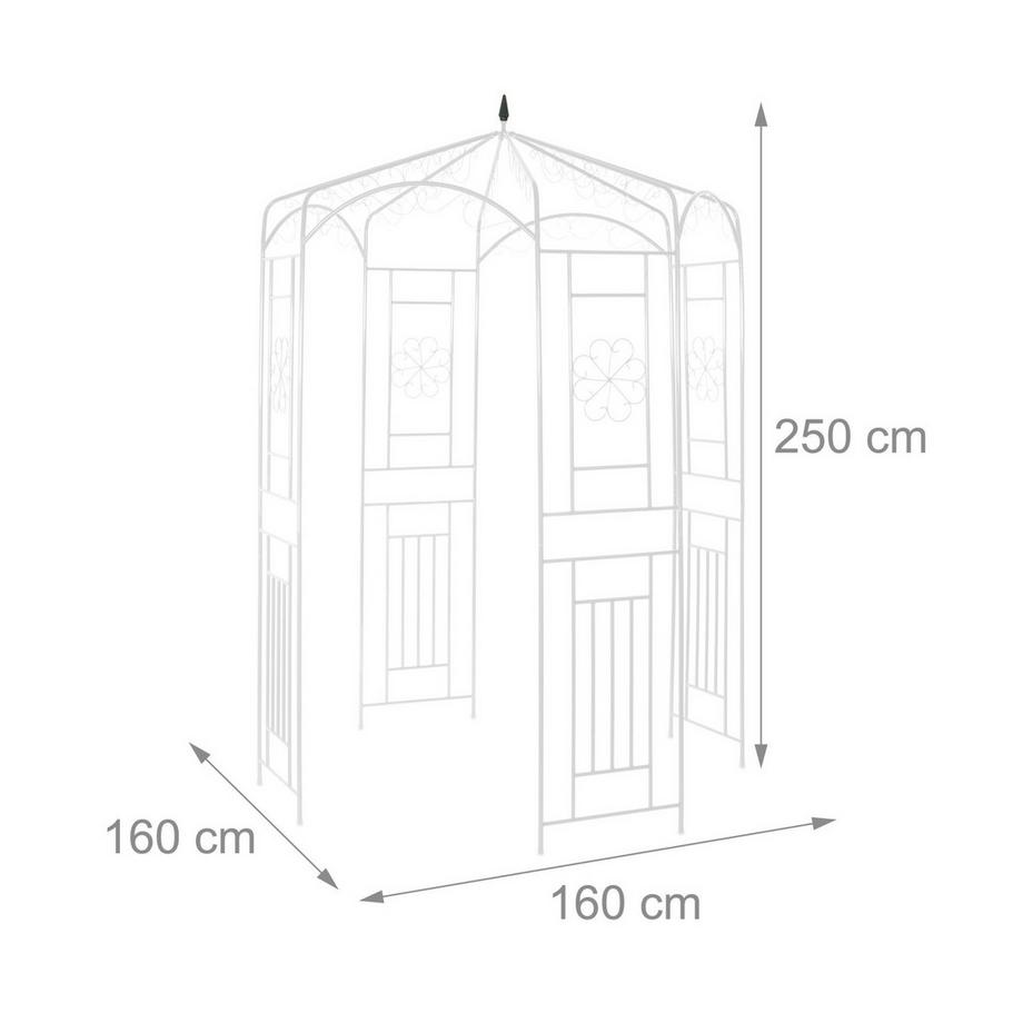 B2X Rosa Pavillon Metall  