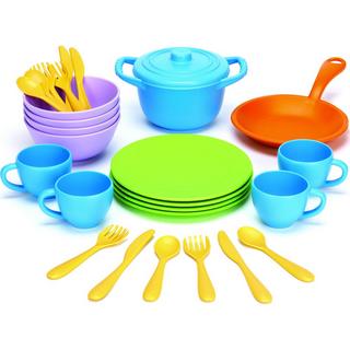 green toys  Green Toys Cookware & Dining Set 